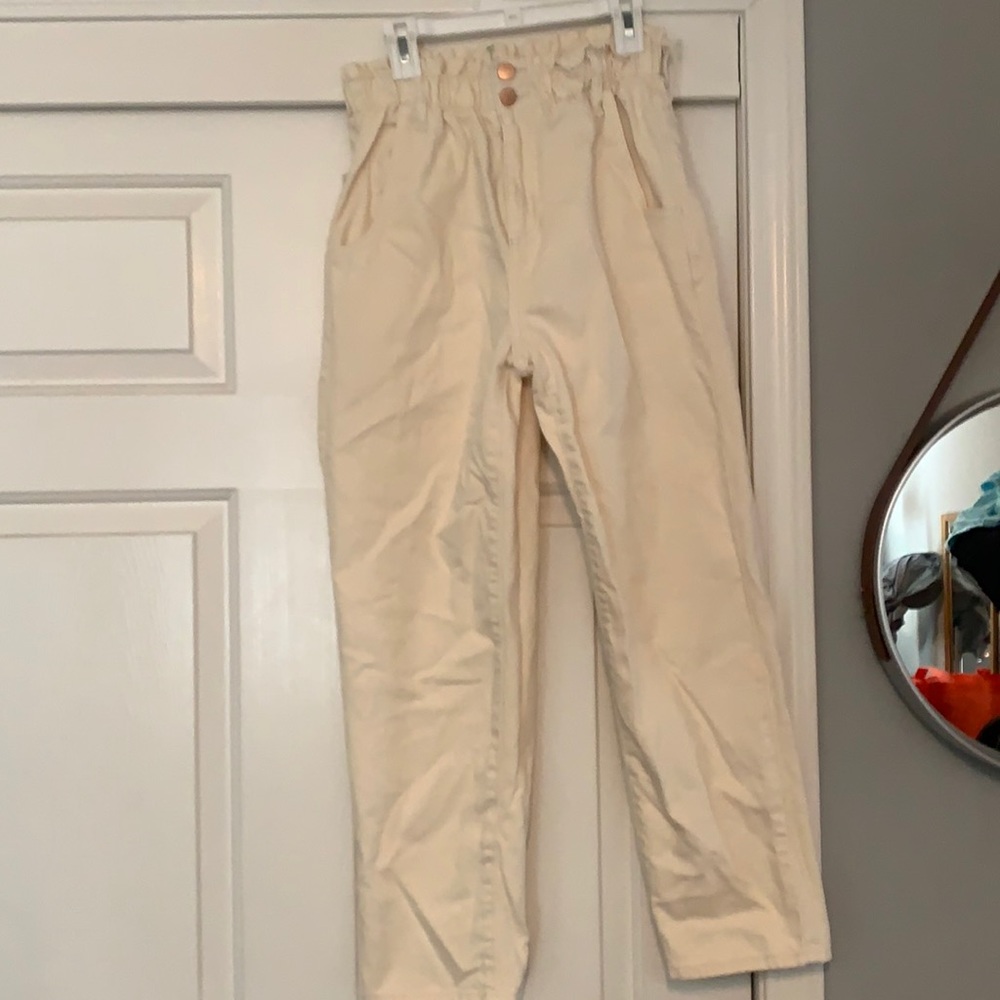 Tan jeans